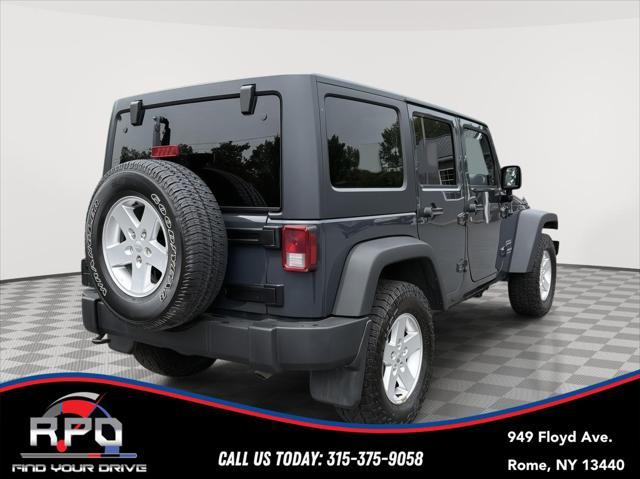 used 2017 Jeep Wrangler Unlimited car, priced at $22,101