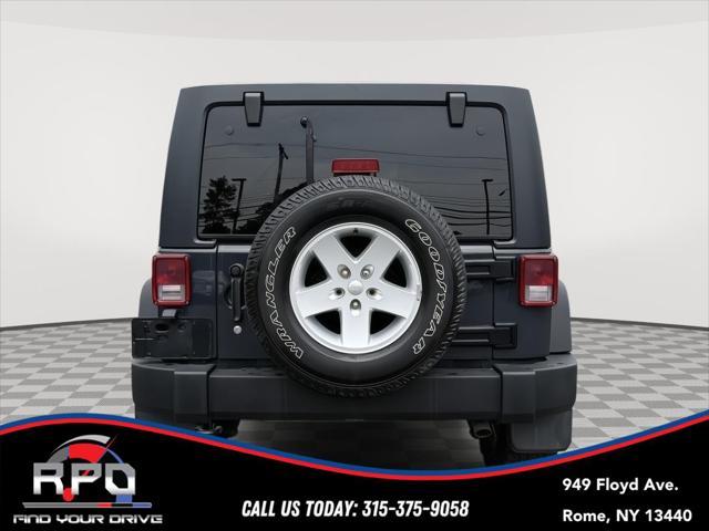 used 2017 Jeep Wrangler Unlimited car, priced at $22,101