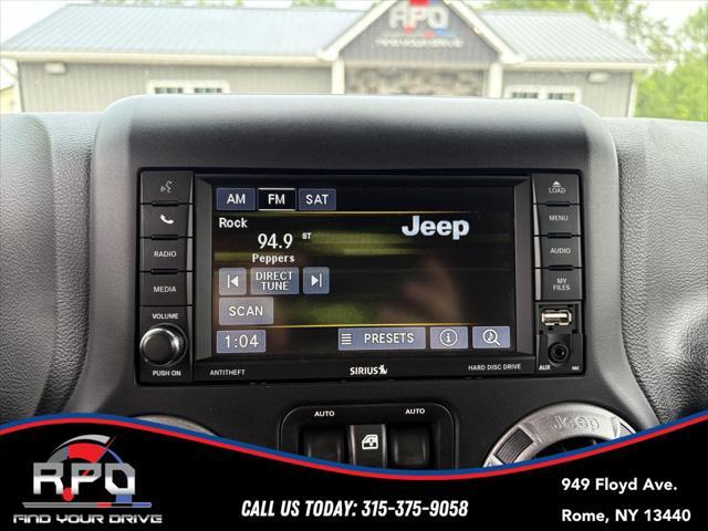 used 2017 Jeep Wrangler Unlimited car, priced at $22,101