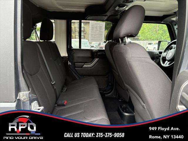 used 2017 Jeep Wrangler Unlimited car, priced at $22,101