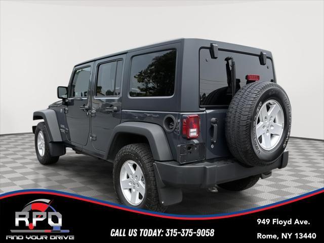 used 2017 Jeep Wrangler Unlimited car, priced at $22,101