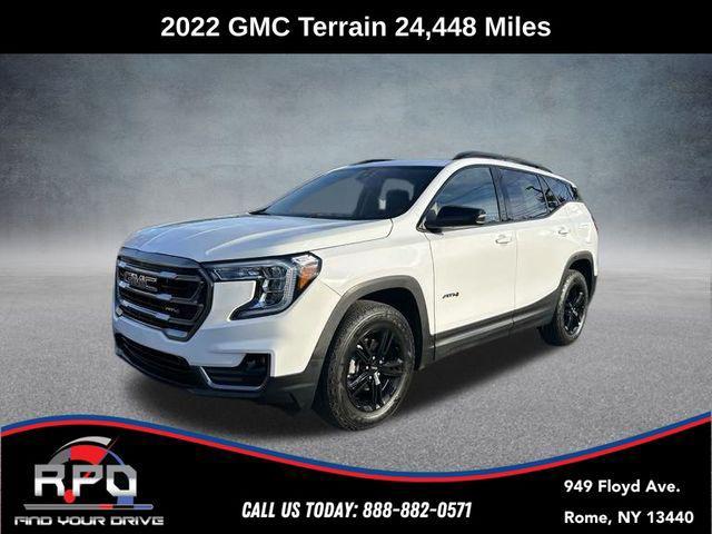 used 2022 GMC Terrain car, priced at $27,100