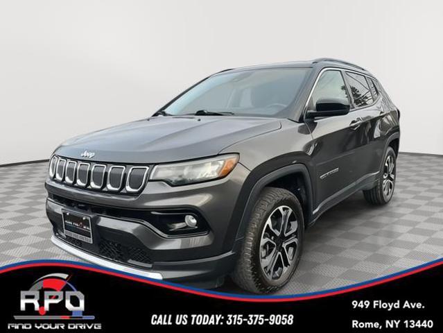 used 2022 Jeep Compass car, priced at $21,989