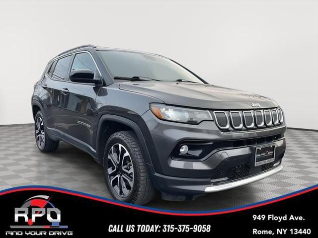 used 2022 Jeep Compass car, priced at $21,989