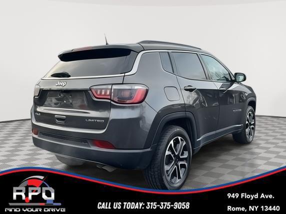 used 2022 Jeep Compass car, priced at $21,989