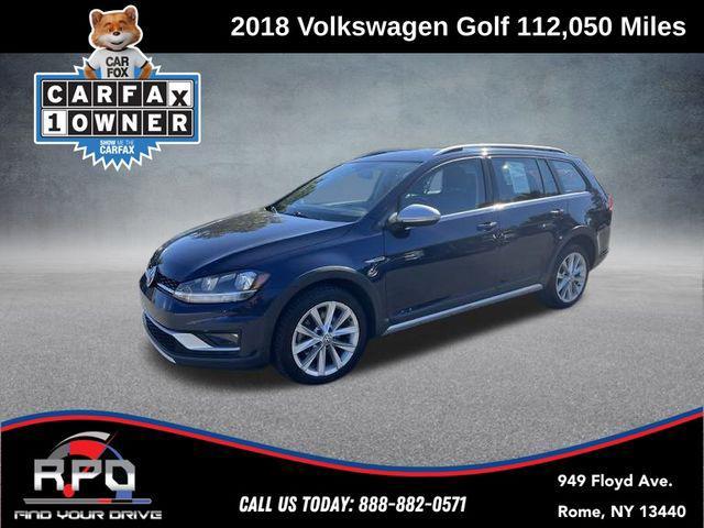 used 2018 Volkswagen Golf Alltrack car, priced at $14,506