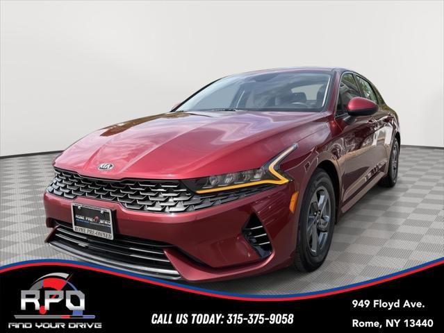 used 2021 Kia K5 car, priced at $16,549