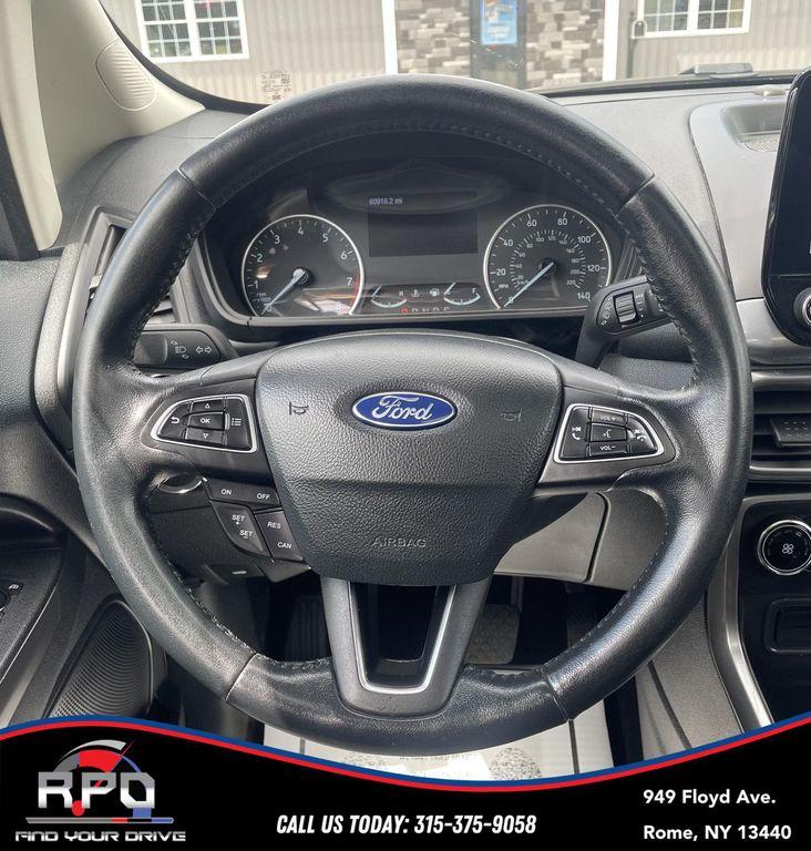 used 2020 Ford EcoSport car, priced at $13,564