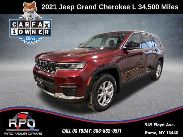 used 2021 Jeep Grand Cherokee L car, priced at $31,280