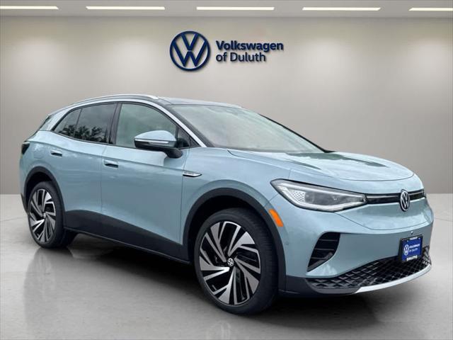 new 2025 Volkswagen ID.4 car, priced at $58,037