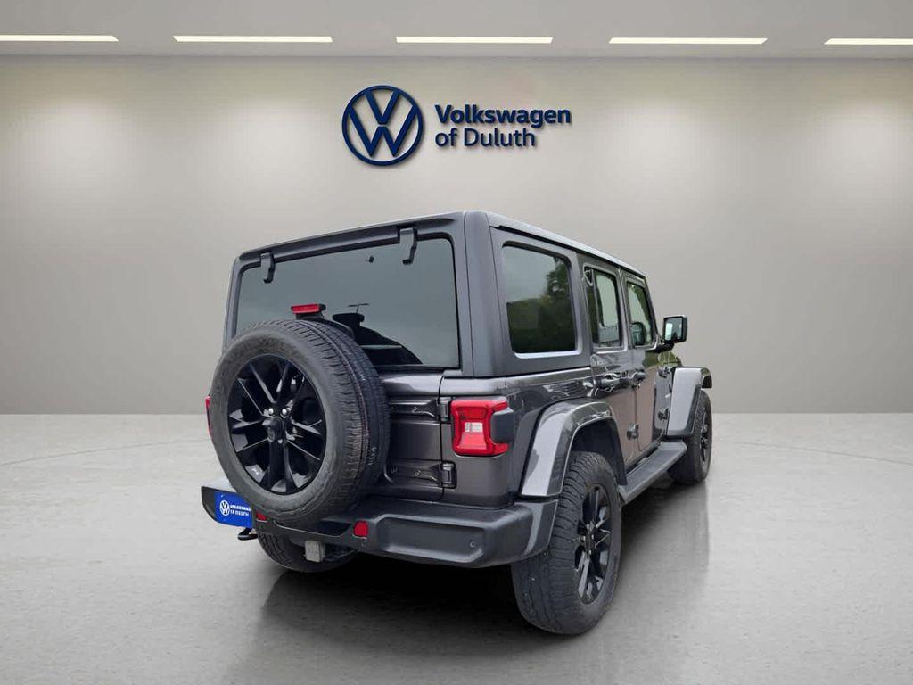 used 2021 Jeep Wrangler Unlimited 4xe car, priced at $32,999