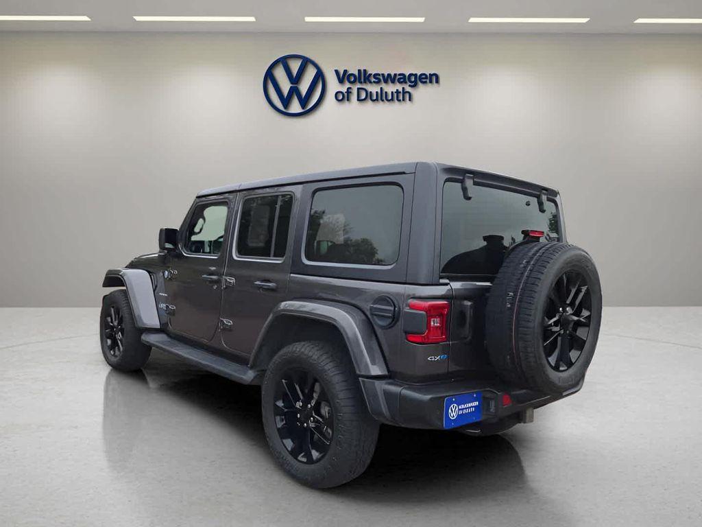 used 2021 Jeep Wrangler Unlimited 4xe car, priced at $32,999