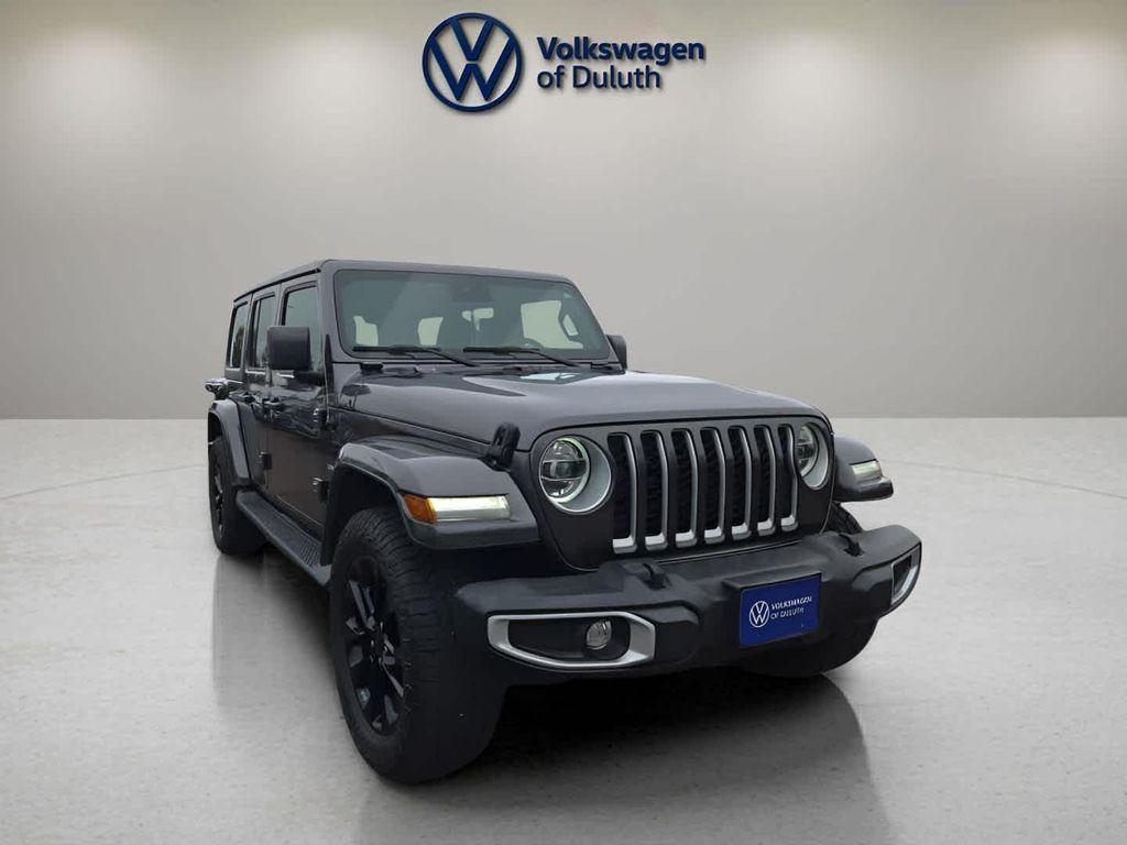used 2021 Jeep Wrangler Unlimited 4xe car, priced at $32,999
