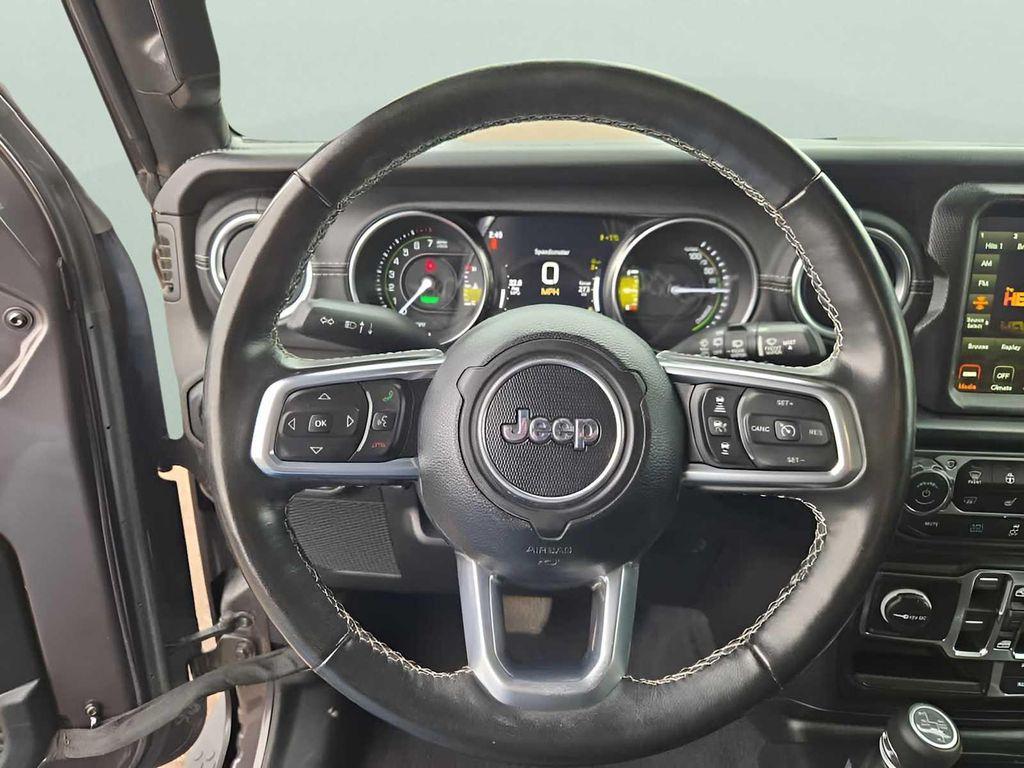 used 2021 Jeep Wrangler Unlimited 4xe car, priced at $32,999