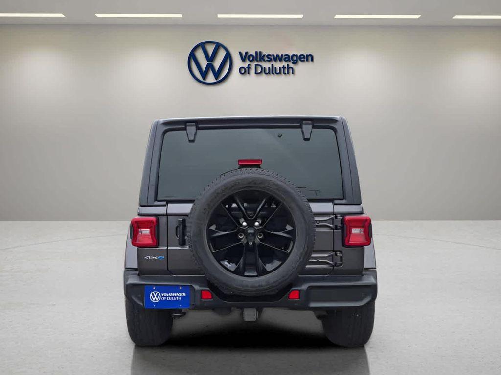 used 2021 Jeep Wrangler Unlimited 4xe car, priced at $32,999