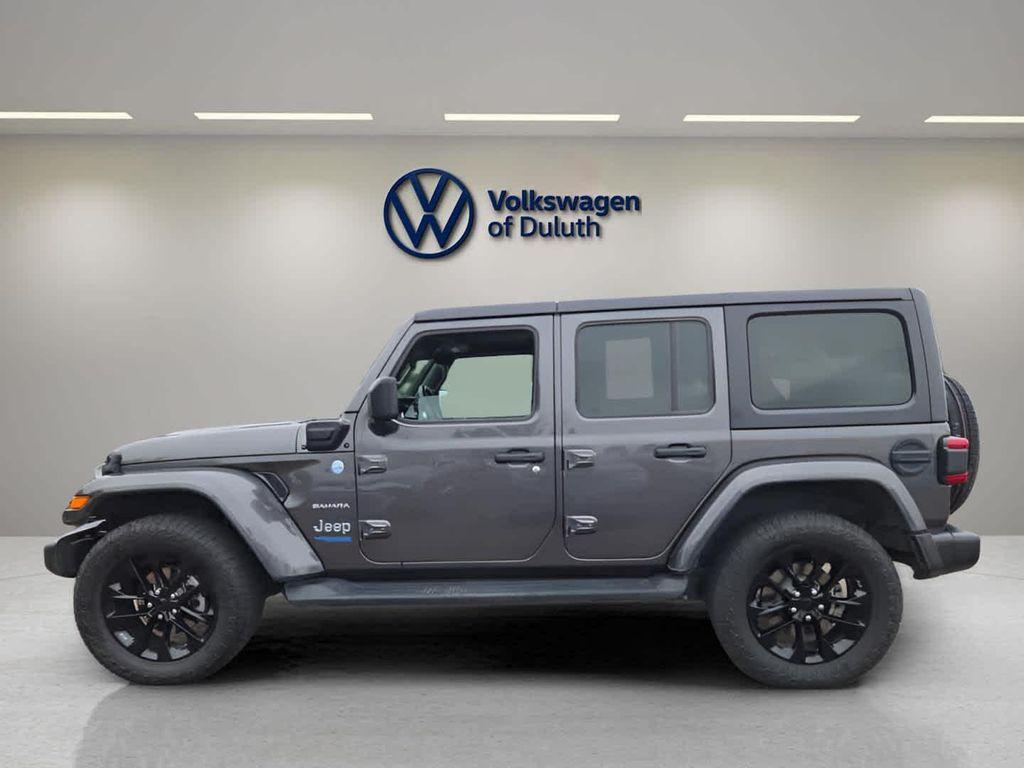 used 2021 Jeep Wrangler Unlimited 4xe car, priced at $32,999