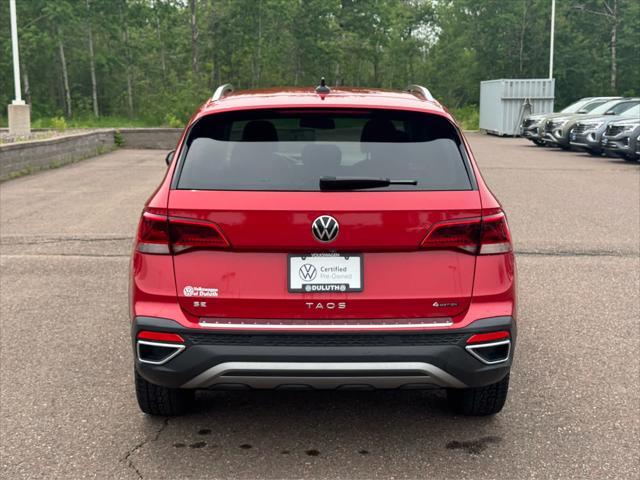 used 2022 Volkswagen Taos car, priced at $21,999