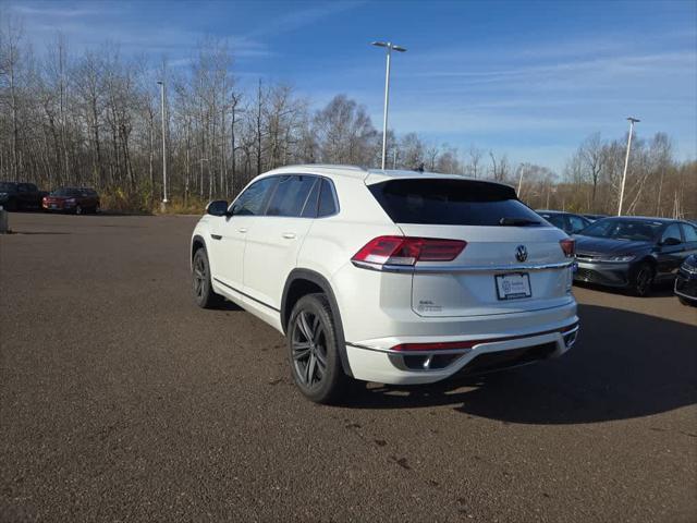 used 2022 Volkswagen Atlas Cross Sport car, priced at $33,999