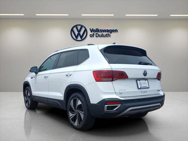 used 2023 Volkswagen Taos car, priced at $24,499