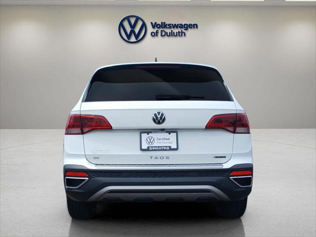 used 2023 Volkswagen Taos car, priced at $24,499
