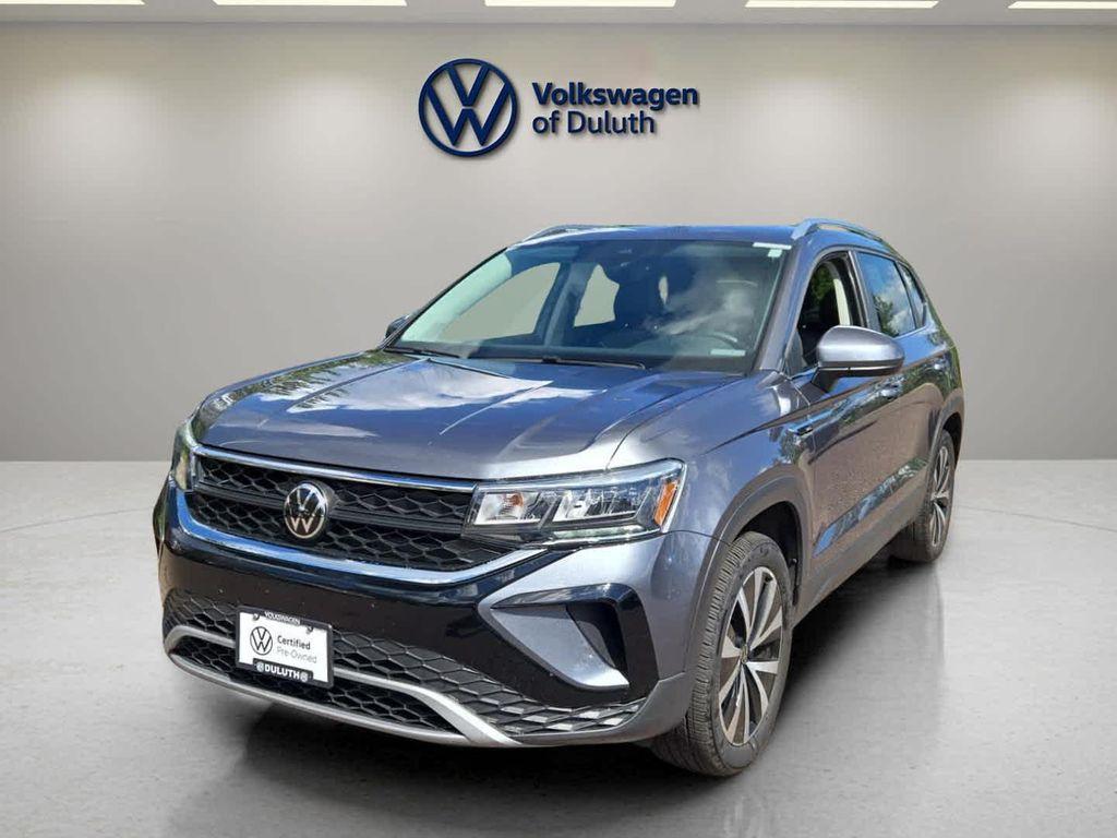 used 2023 Volkswagen Taos car, priced at $25,000