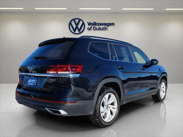 used 2022 Volkswagen Atlas car, priced at $30,199