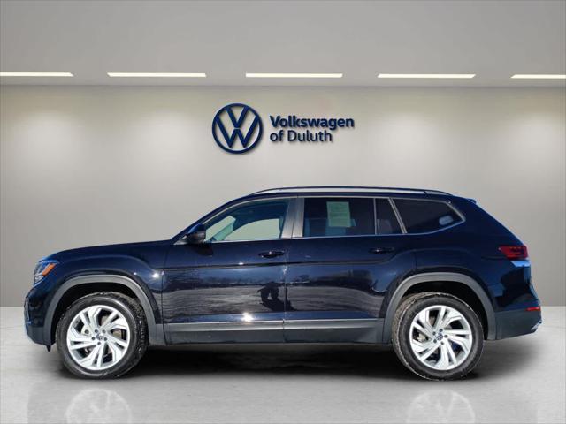 used 2022 Volkswagen Atlas car, priced at $30,199