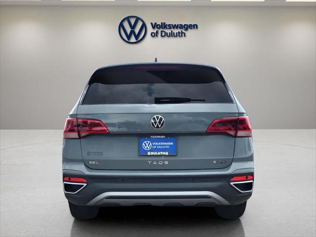 new 2024 Volkswagen Taos car, priced at $35,355