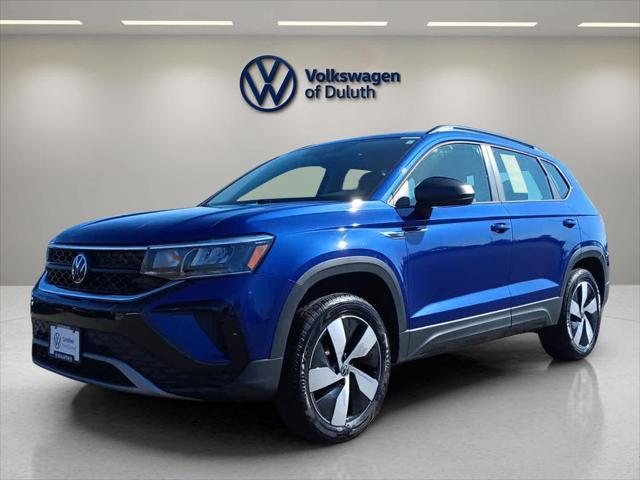 used 2024 Volkswagen Taos car, priced at $25,000
