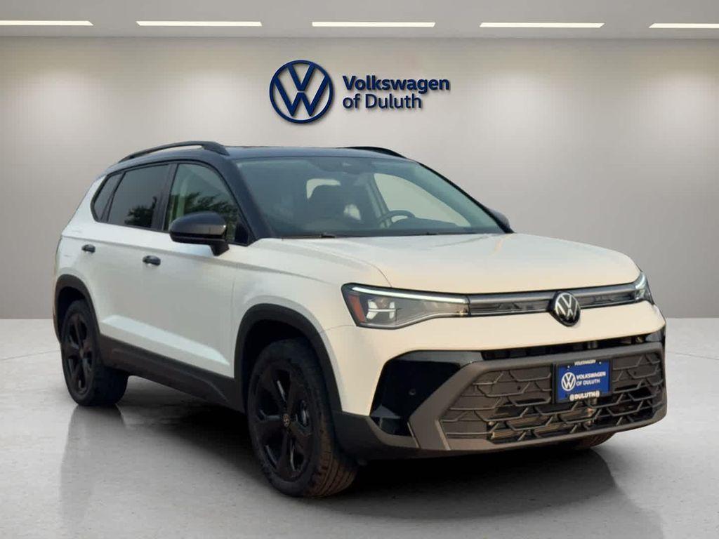 new 2025 Volkswagen Taos car, priced at $33,096