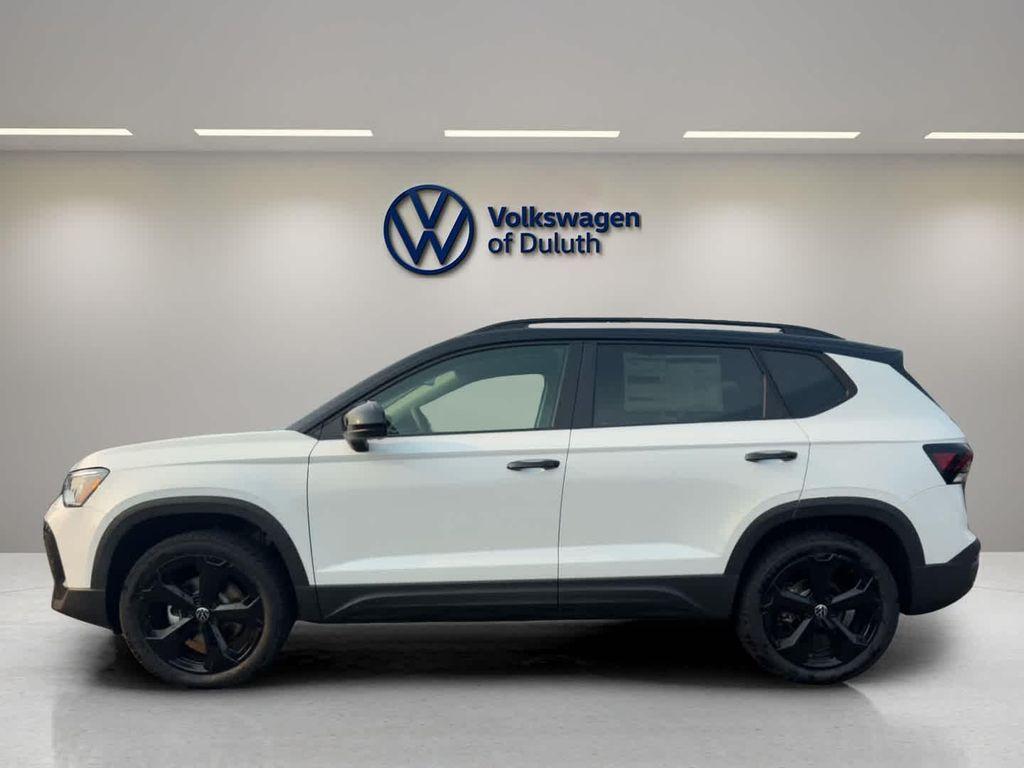 new 2025 Volkswagen Taos car, priced at $33,096