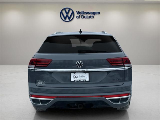 used 2023 Volkswagen Atlas Cross Sport car, priced at $38,499