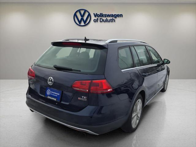 used 2017 Volkswagen Golf Alltrack car, priced at $15,000