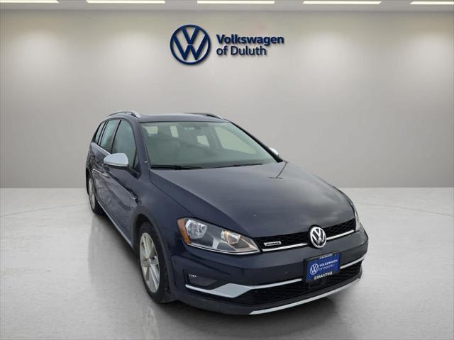 used 2017 Volkswagen Golf Alltrack car, priced at $15,000