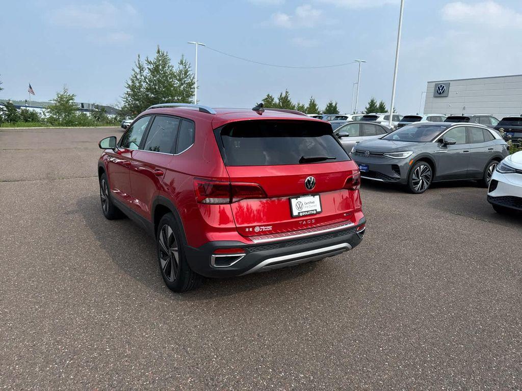 used 2024 Volkswagen Taos car, priced at $25,000