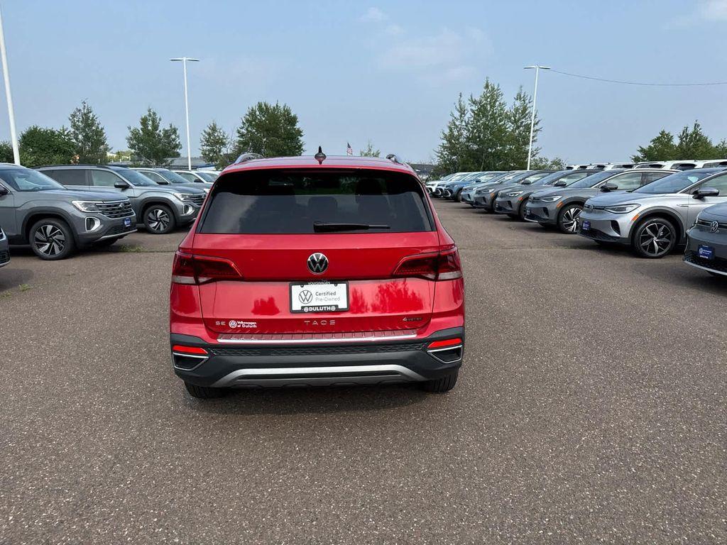 used 2024 Volkswagen Taos car, priced at $25,000
