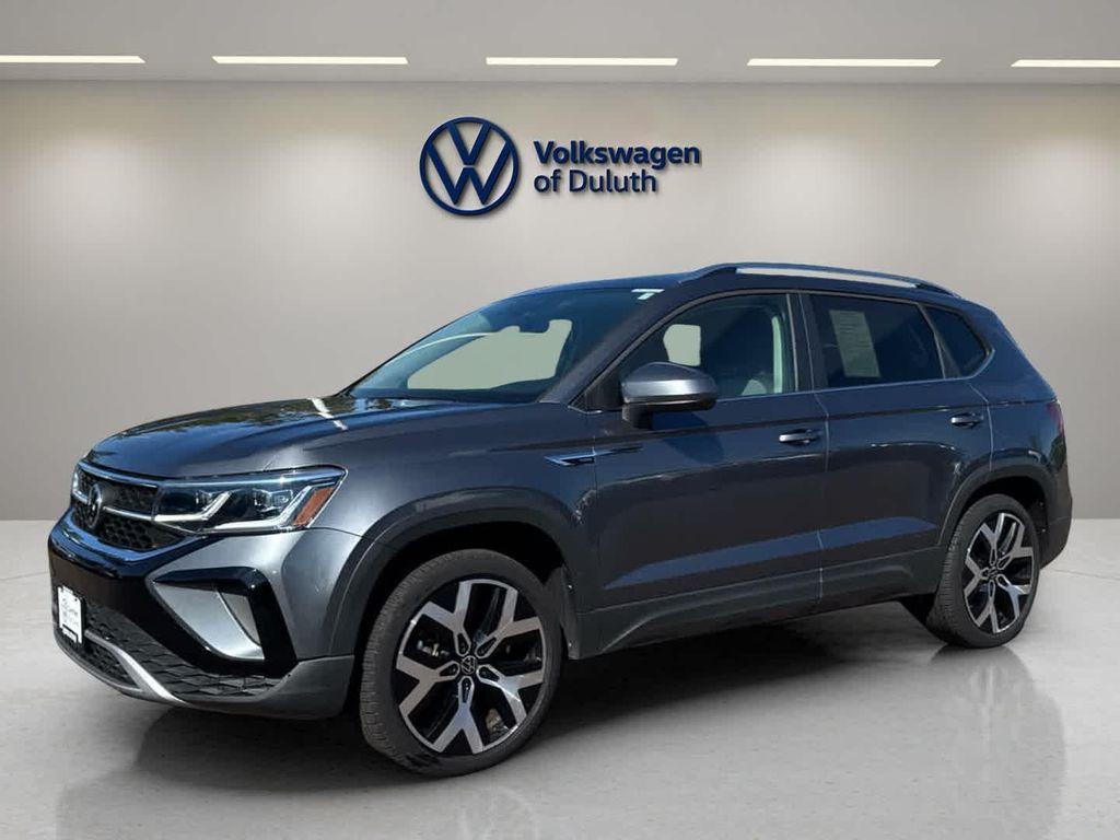 used 2022 Volkswagen Taos car, priced at $25,000