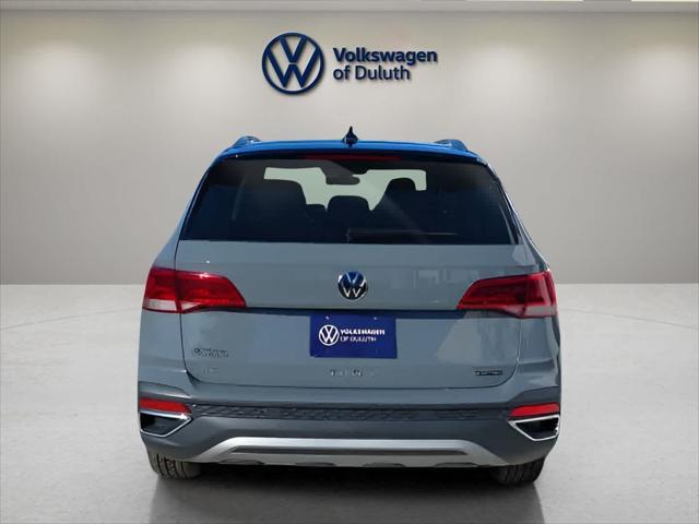new 2024 Volkswagen Taos car, priced at $33,584