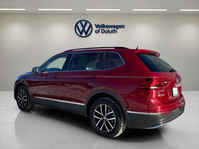 used 2021 Volkswagen Tiguan car, priced at $22,999