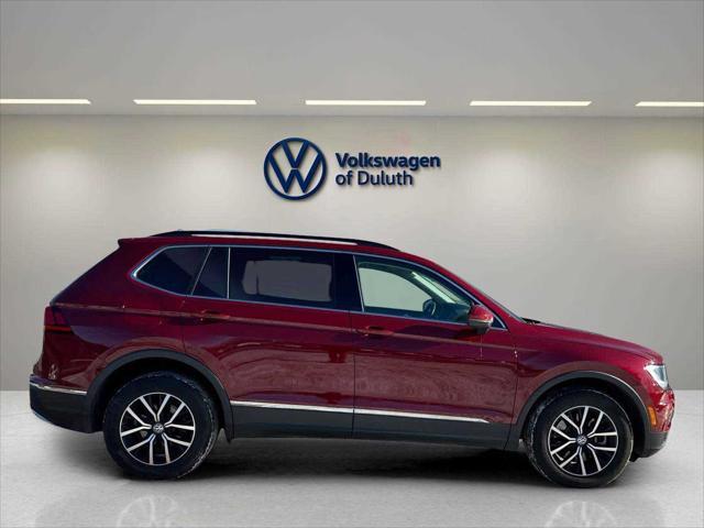 used 2021 Volkswagen Tiguan car, priced at $22,999