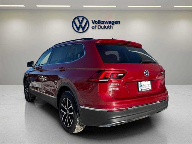 used 2021 Volkswagen Tiguan car, priced at $22,999