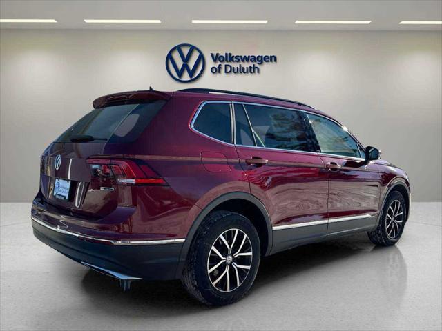 used 2021 Volkswagen Tiguan car, priced at $22,999