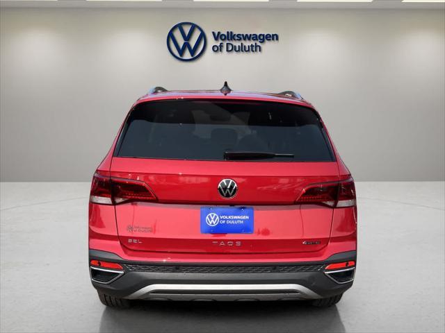 new 2024 Volkswagen Taos car, priced at $35,355