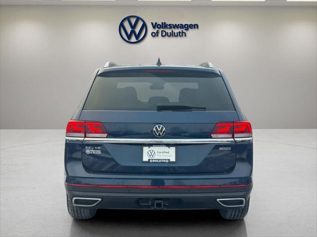 used 2021 Volkswagen Atlas car, priced at $32,999