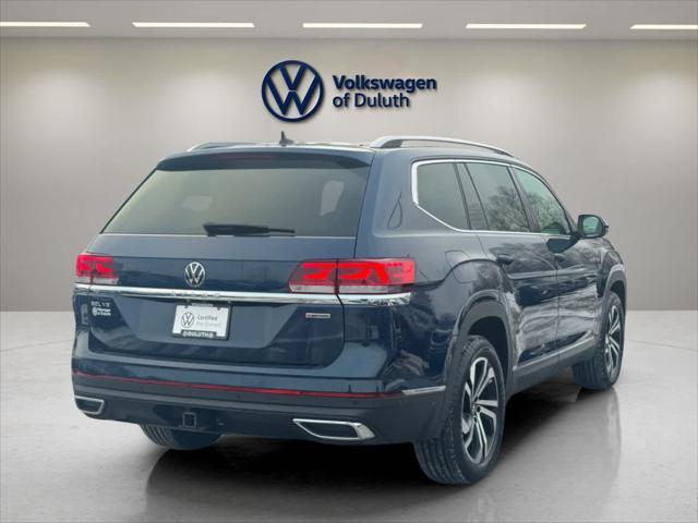 used 2021 Volkswagen Atlas car, priced at $32,999