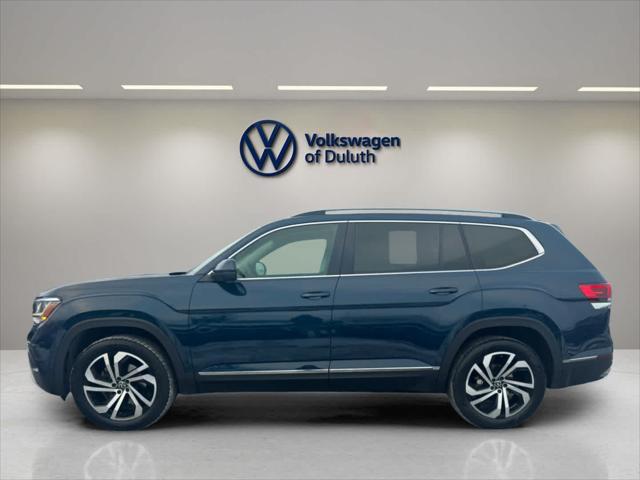 used 2021 Volkswagen Atlas car, priced at $32,999