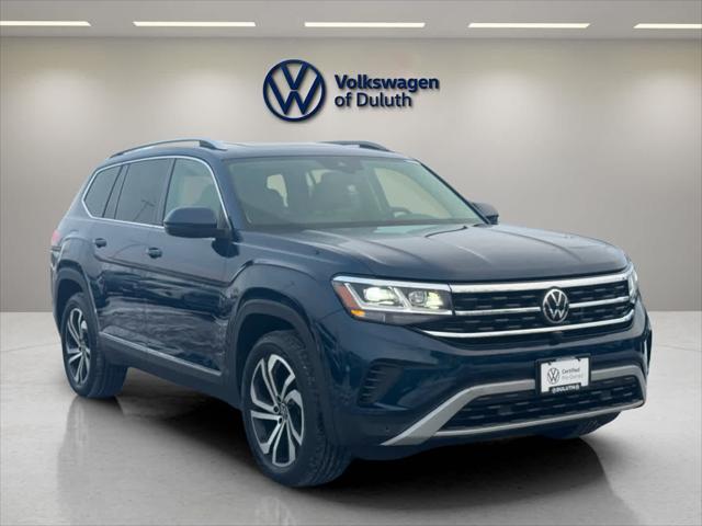 used 2021 Volkswagen Atlas car, priced at $32,999