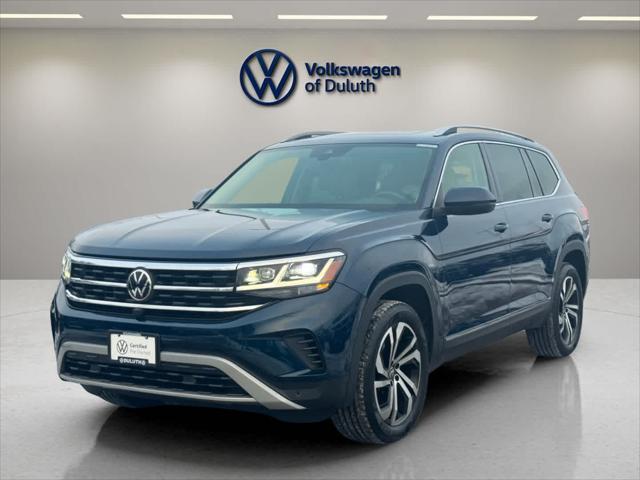 used 2021 Volkswagen Atlas car, priced at $32,999