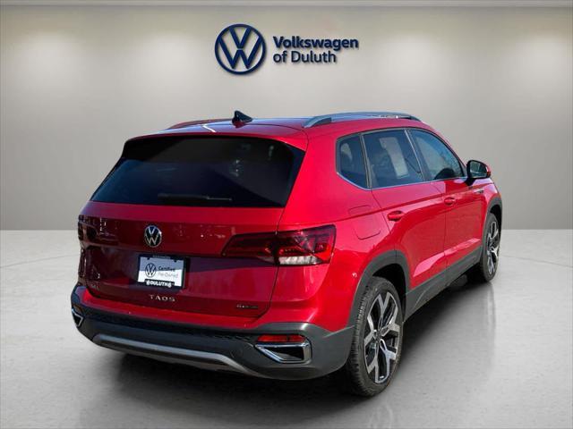 used 2022 Volkswagen Taos car, priced at $25,000