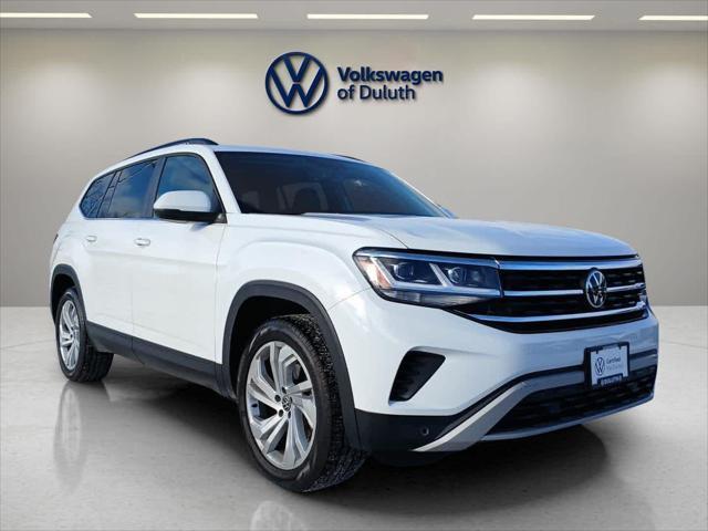 used 2022 Volkswagen Atlas car, priced at $29,699